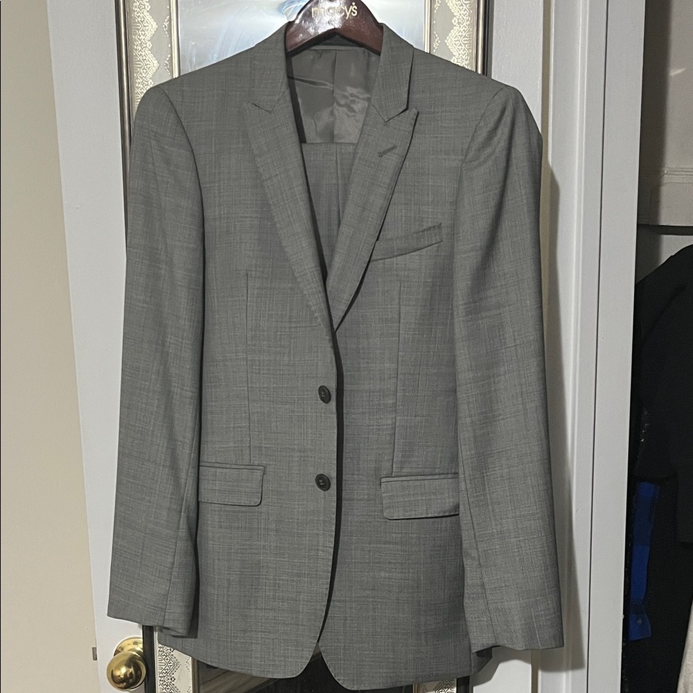 Calvin Klein Classic Gray Blazer and pants set
